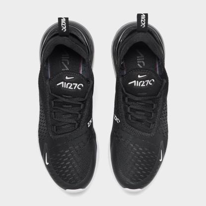 Women's Nithtke Air Max 270 Casual Shoes - Part 2 - Black/Anthracite/White - Top view