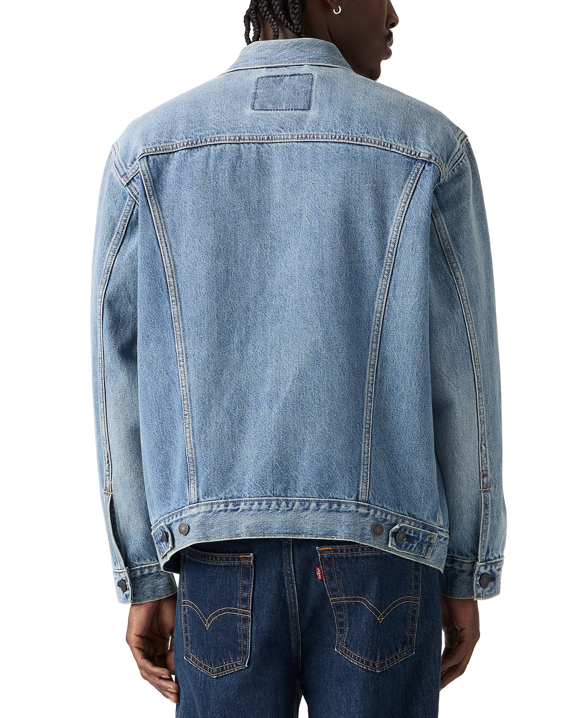 Levi's Men's Relaxed-Fit Trucker Jacket - Afternoon Streets