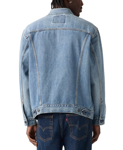 Levi's Men's Relaxed-Fit Trucker Jacket - Afternoon Streets