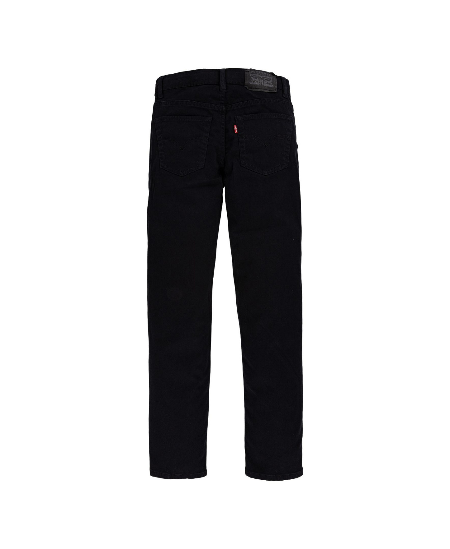 Levi's Big Boys 502 Regular Taper Fit Chino Twill Pants - Black