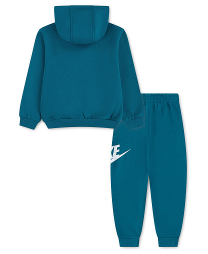 Nike Boys' 4-7 Club Fleece Logo Hoodie and Sweatpants, 2-Piece Set - Bright Spruce
