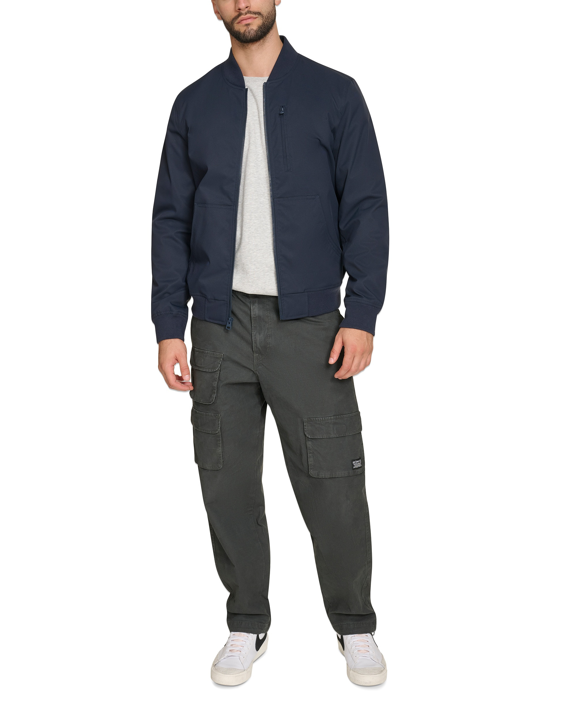 Levi's Men's Military Bomber Jacket - Navy