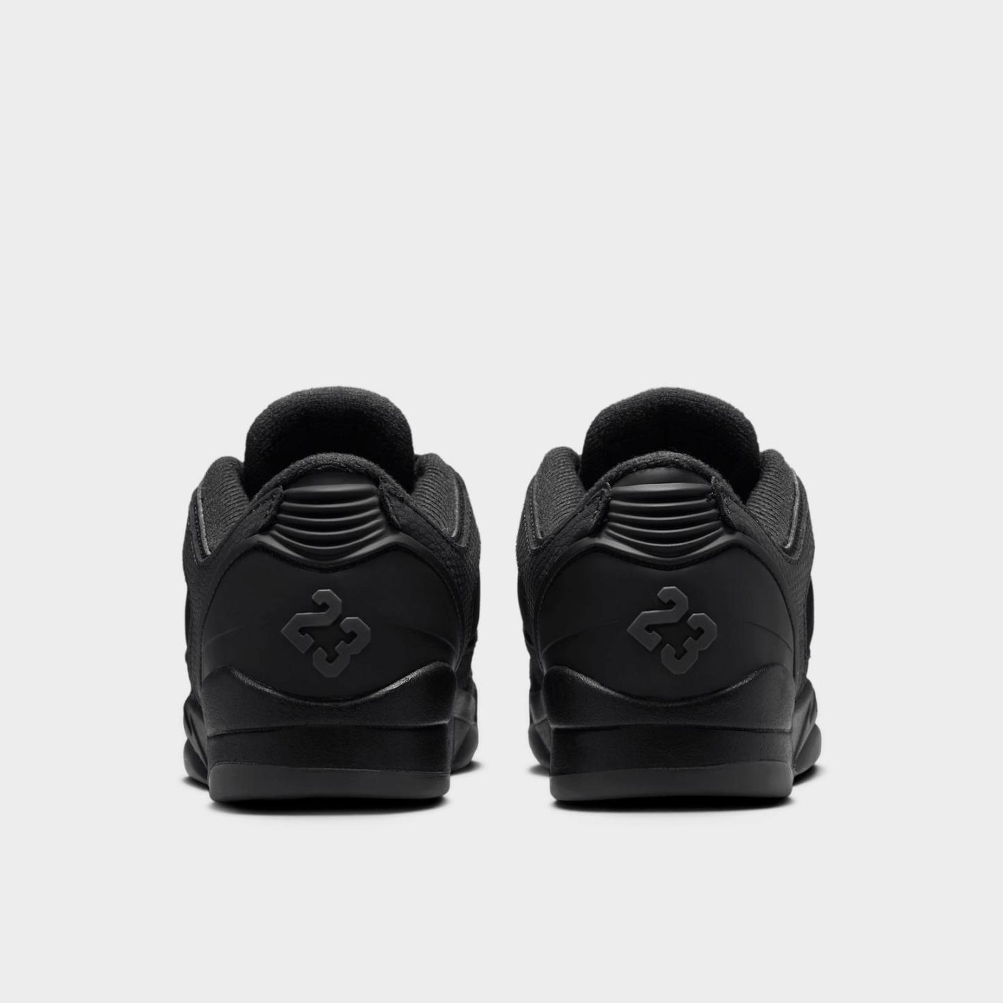 Big Kids' Jordan Sixty Plus Low Casual Shoes - Black/Dark Smoke Grey - view 4