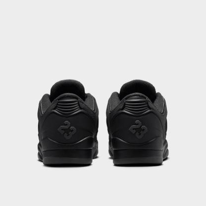 Big Kids' Jordan Sixty Plus Low Casual Shoes - Black/Dark Smoke Grey - view 4