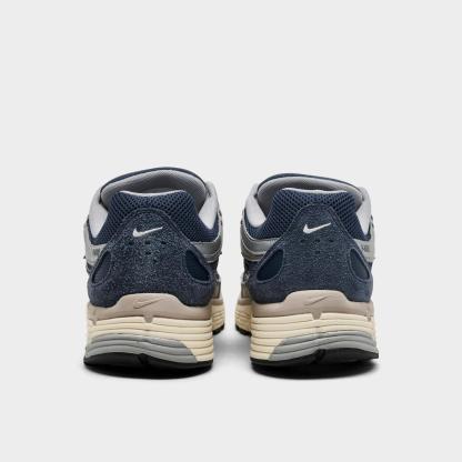 Men's Nike P-6000 Casual Shoes - Thunder Blue/Pale Ivory/Slate/Sail
