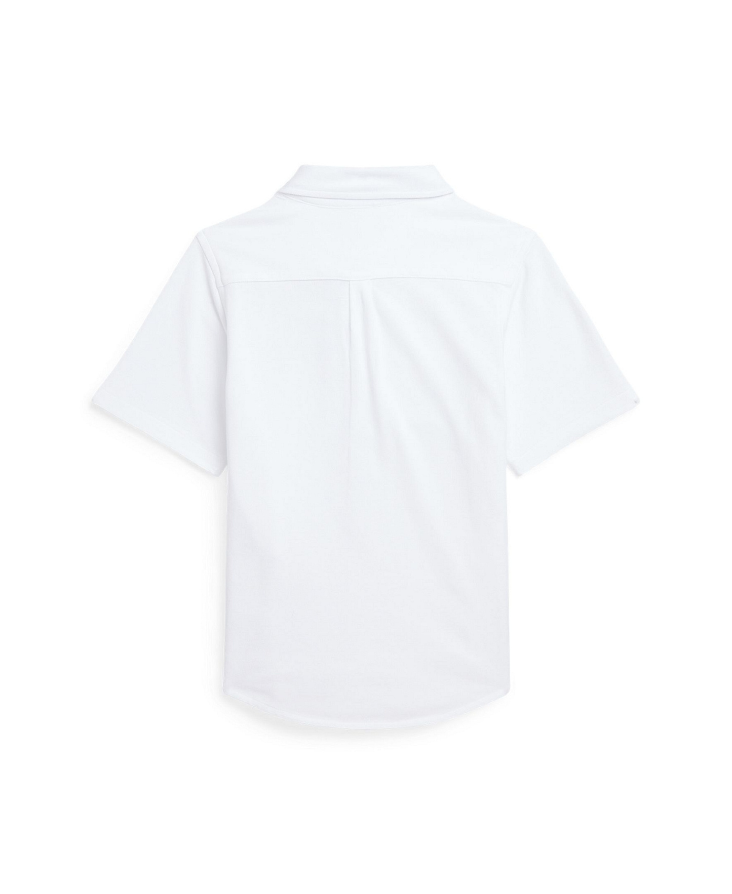 Polo Ralph Lauren Boys' 8-20 Knit Oxford Shirt - White