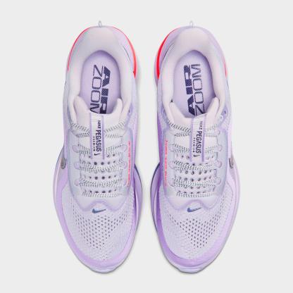 Women's Nithtke Pegasus Premium Running Shoes - Part 1 - Barely Grape/Violet Mist/Sapphire/Purple Dynasty - Top view