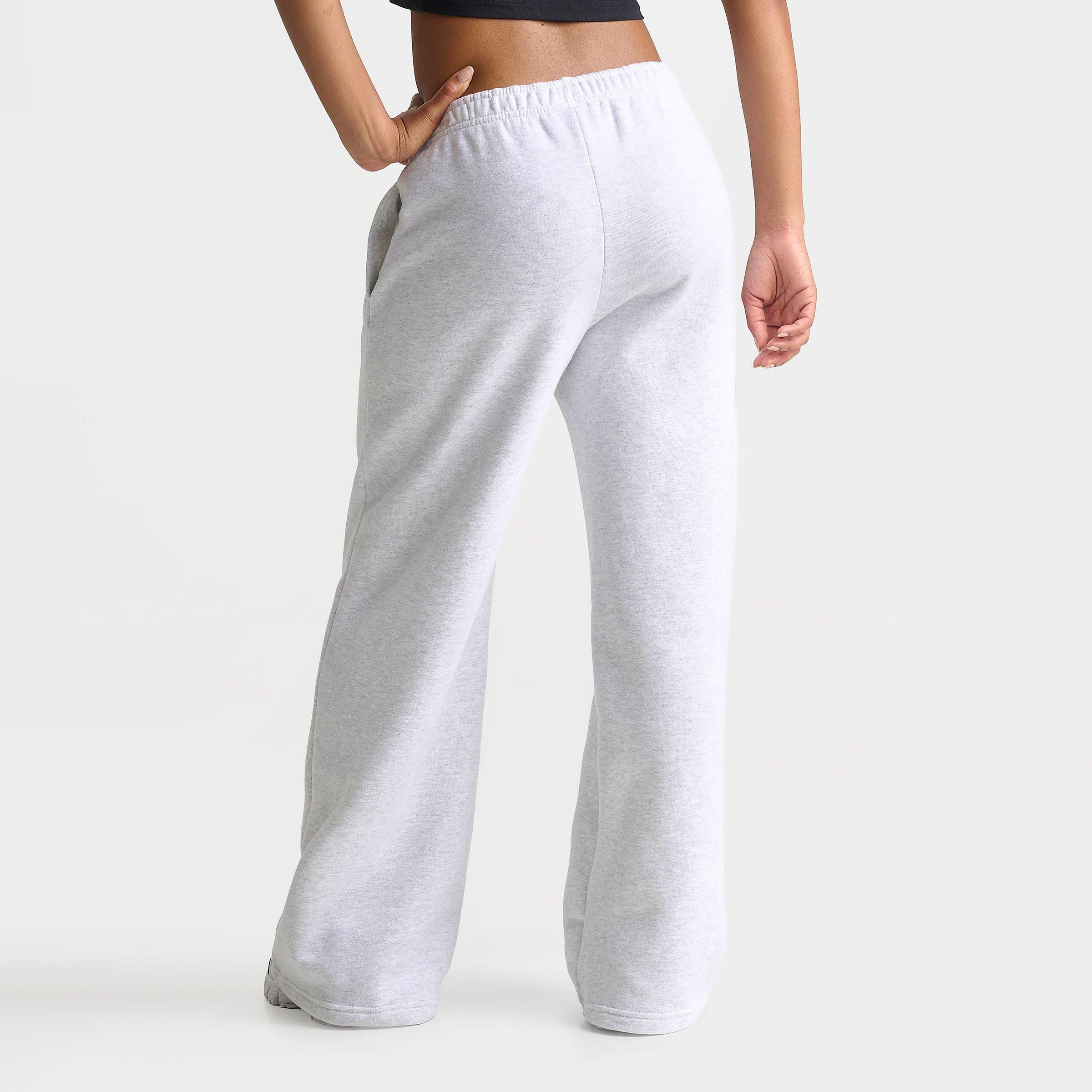 Women's Nithtke Studio Fleece Medium-Weight Wide-Leg Pants - Birch Heather/Black