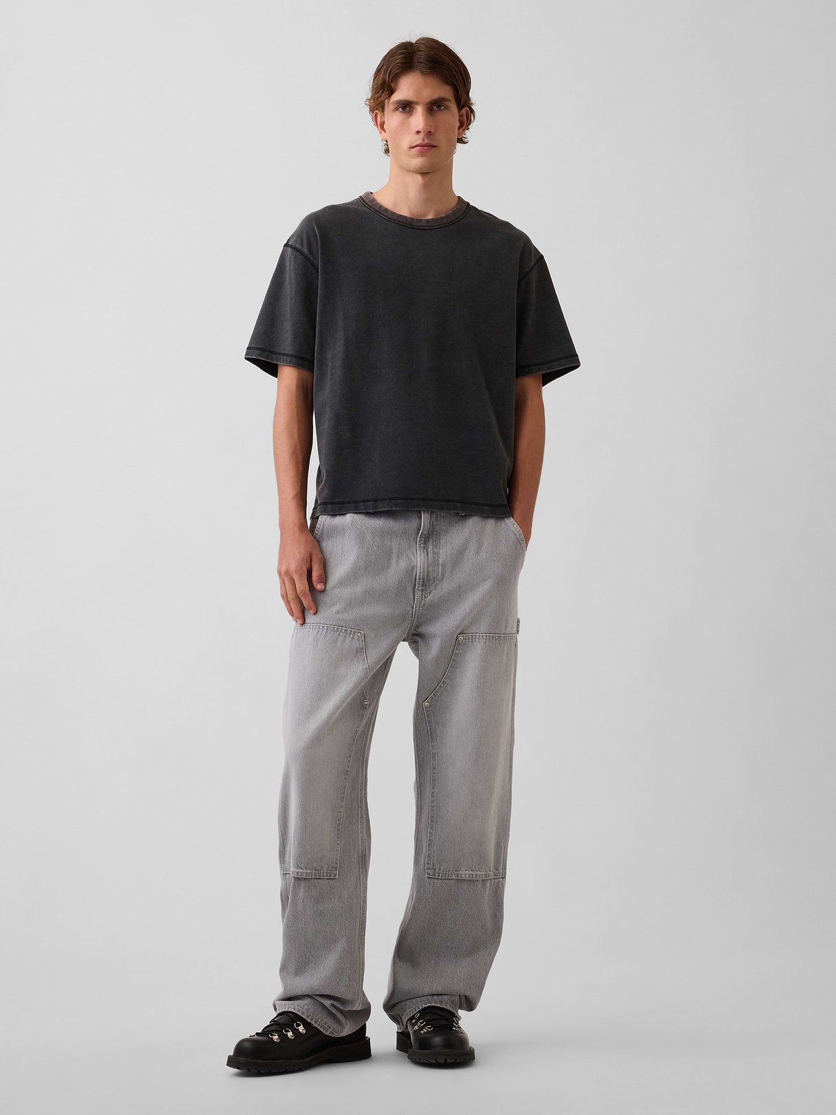 '90s Loose Jeans - Grey wash