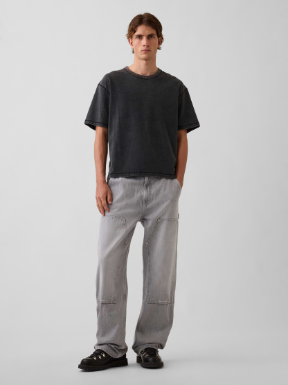 '90s Loose Jeans - Grey wash