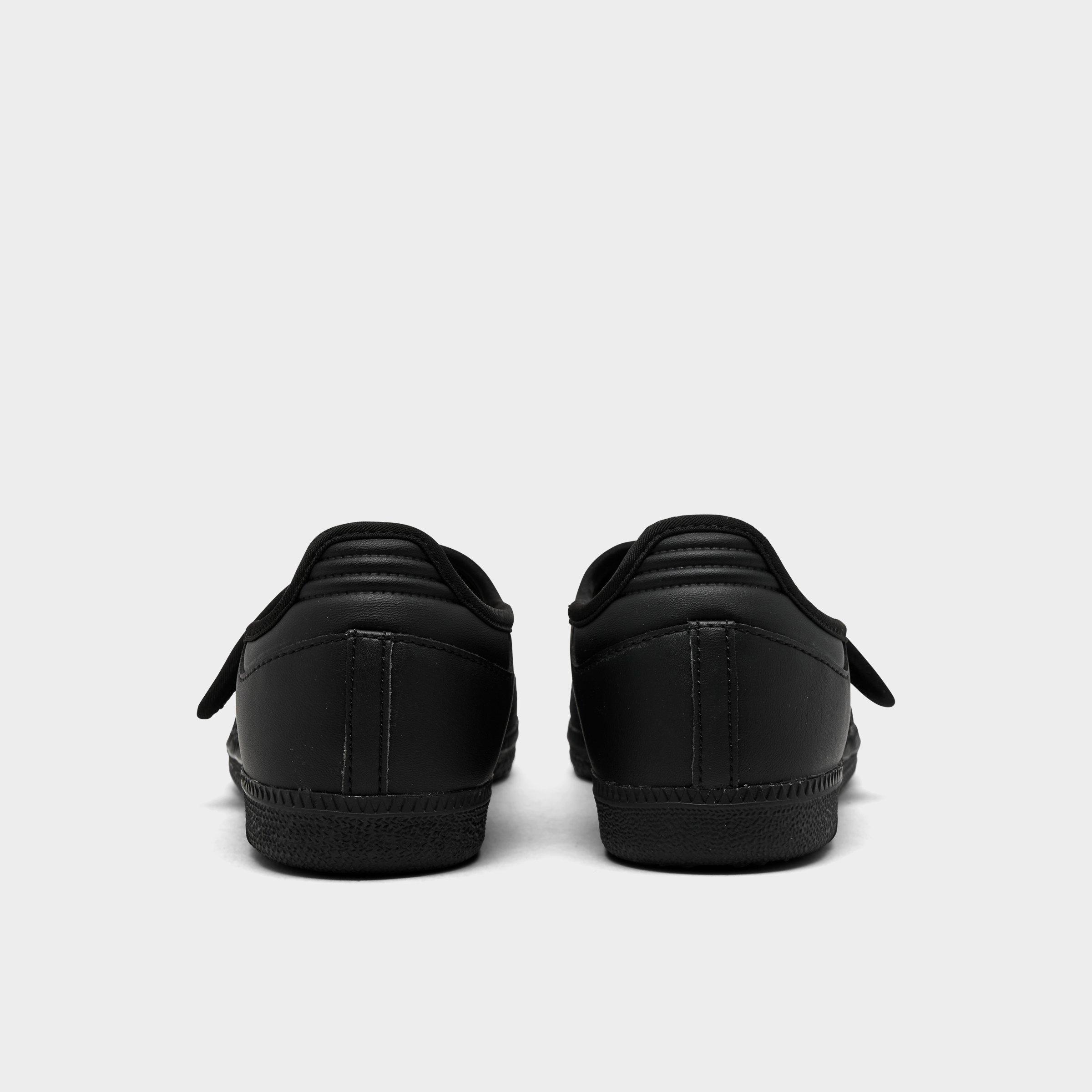 Women's adidas Originals Samba Jane Casual Shoes - Part 2 - Core Black/Core Black/Core Black - Back view