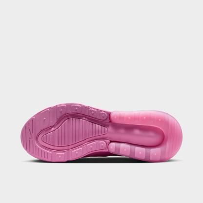 Women's Nithtke Air Max 270 Casual Shoes - Part 1 - Light Magenta/Light Magenta/Smoke Grey - Bottom view