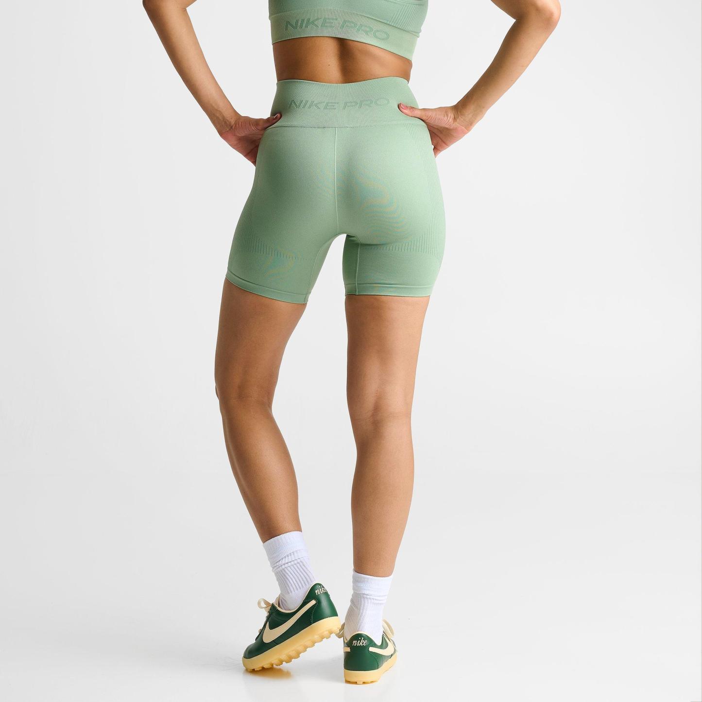 Women's Nithtke Pro Seamless Dri-FIT High-Waisted 5" Biker Shorts - Steam
