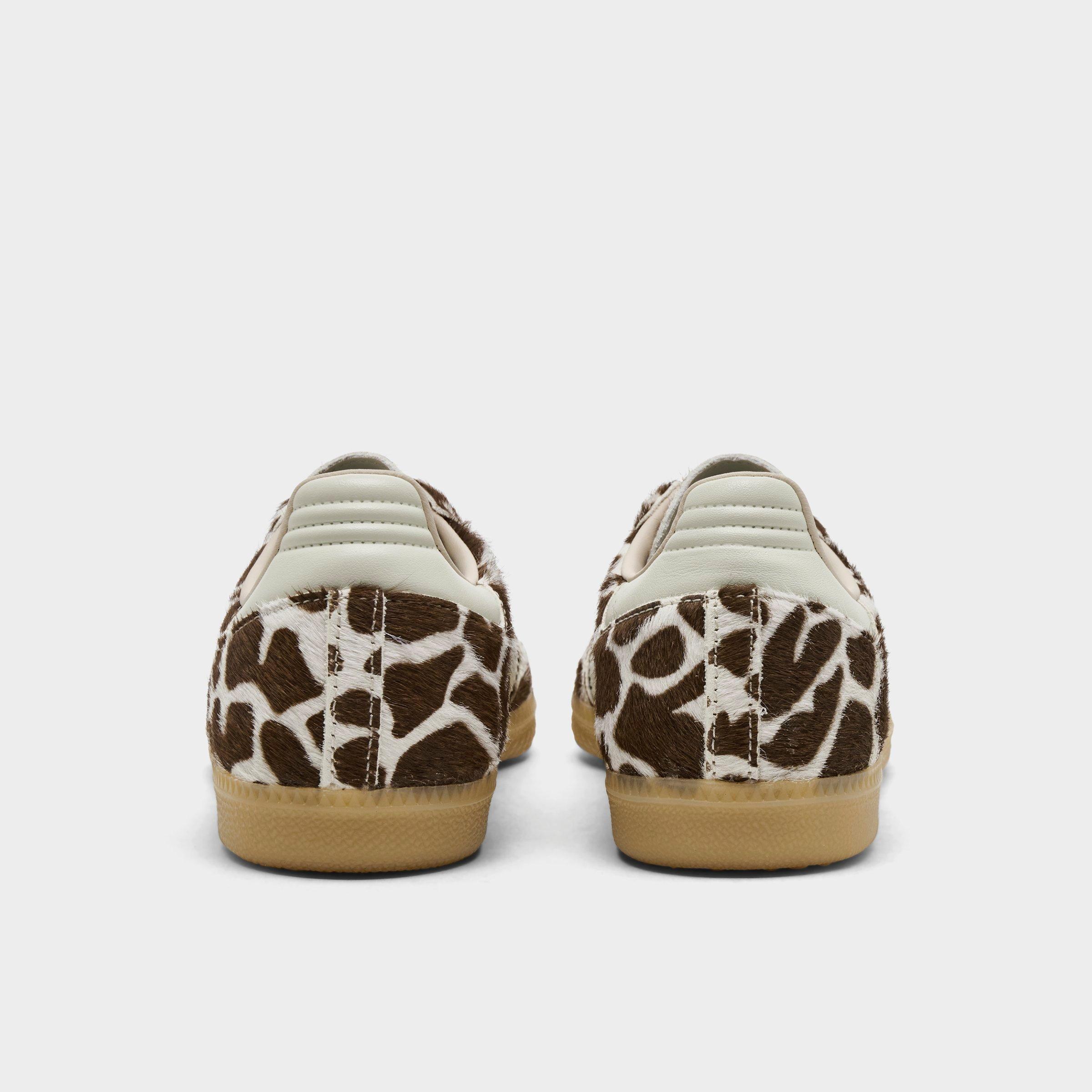 Women's adidas Originals Samba OG Casual Shoes - Part 5 - Crystal Linen/Ivory/Gum - Back view