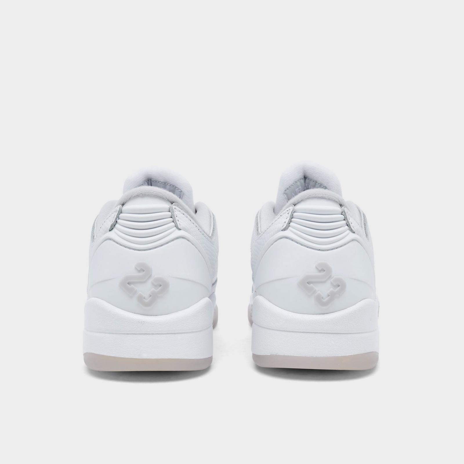 Women's Jordan Sixty Plus Low Casual Shoes - White/Anthracite/Neutral Grey - Left shoe facing left. Outside of the shoe. - view 4