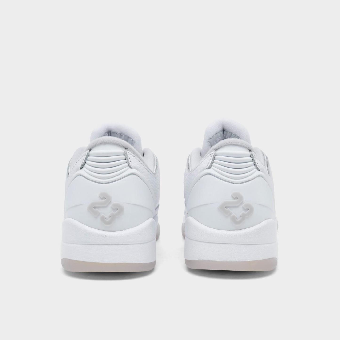 Women's Jordan Sixty Plus Low Casual Shoes - White/Anthracite/Neutral Grey - Left shoe facing left. Outside of the shoe. - view 4