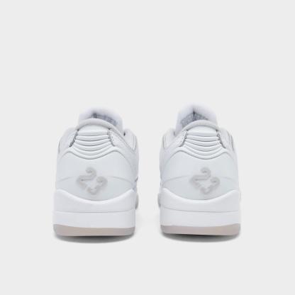 Women's Jordan Sixty Plus Low Casual Shoes - White/Anthracite/Neutral Grey - Left shoe facing left. Outside of the shoe. - view 4