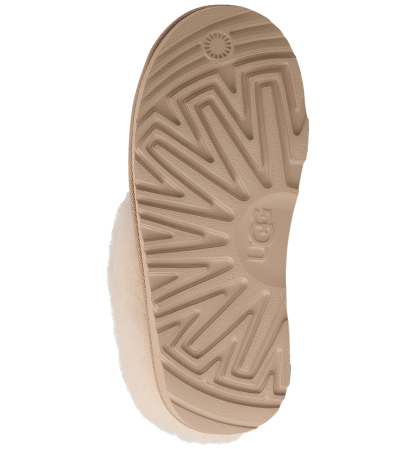 UGG® Kids' Bailey Bow Round Toe Slippers - Sand