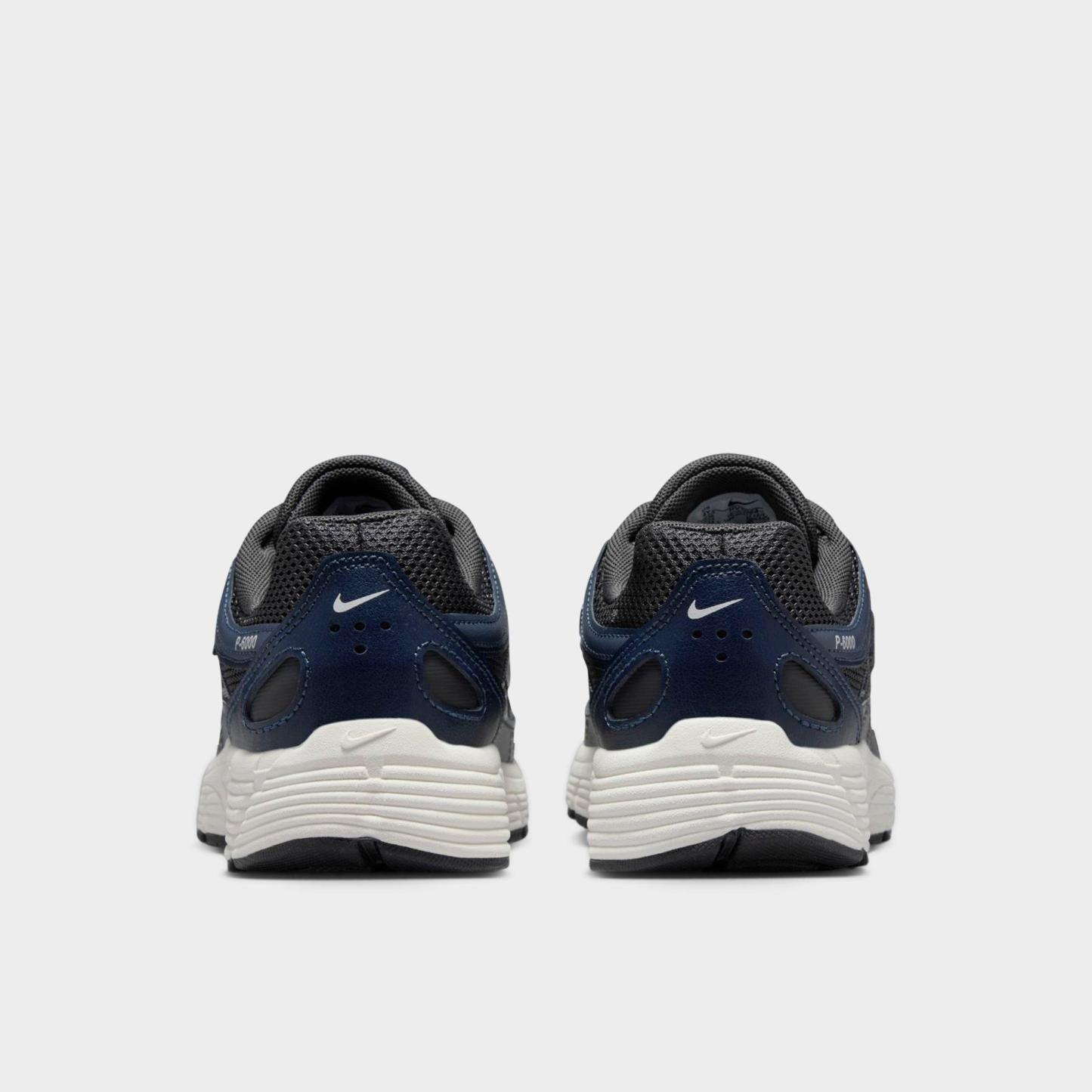 Big Kids' Nithtke P-6000 Casual Shoes - Thunder Blue/Anthracite/Sail/Vast Grey - Back view