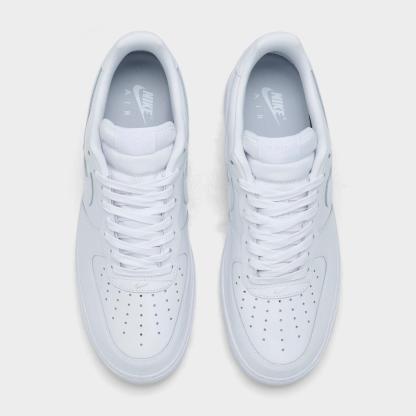 Men's Nike Air Force 1 '07 Premium Patent Leather Casual Shoes - White/White