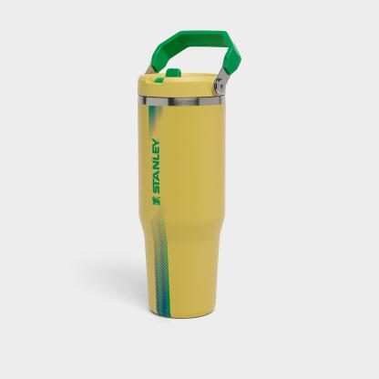 Stanley The Country Collection IceFlow Flip Straw Tumbler (30 oz) - Yellow/Green