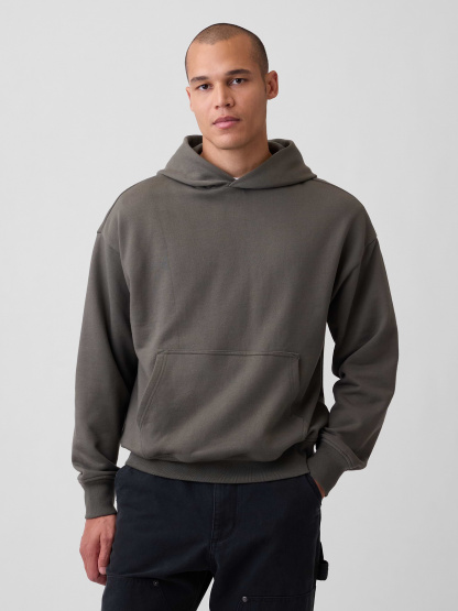Adult Heavyweight Oversized Hoodie - Bamboo green