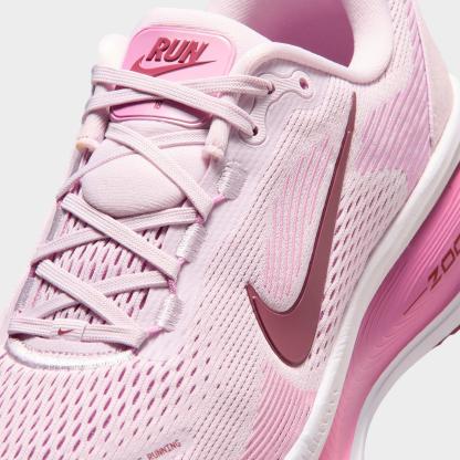Women's Nithtke Vomero 18 Running Shoes - Part 2 - Bleached Lilac/Light Magenta/Pink Rise/Pink Smoke - Detail shot