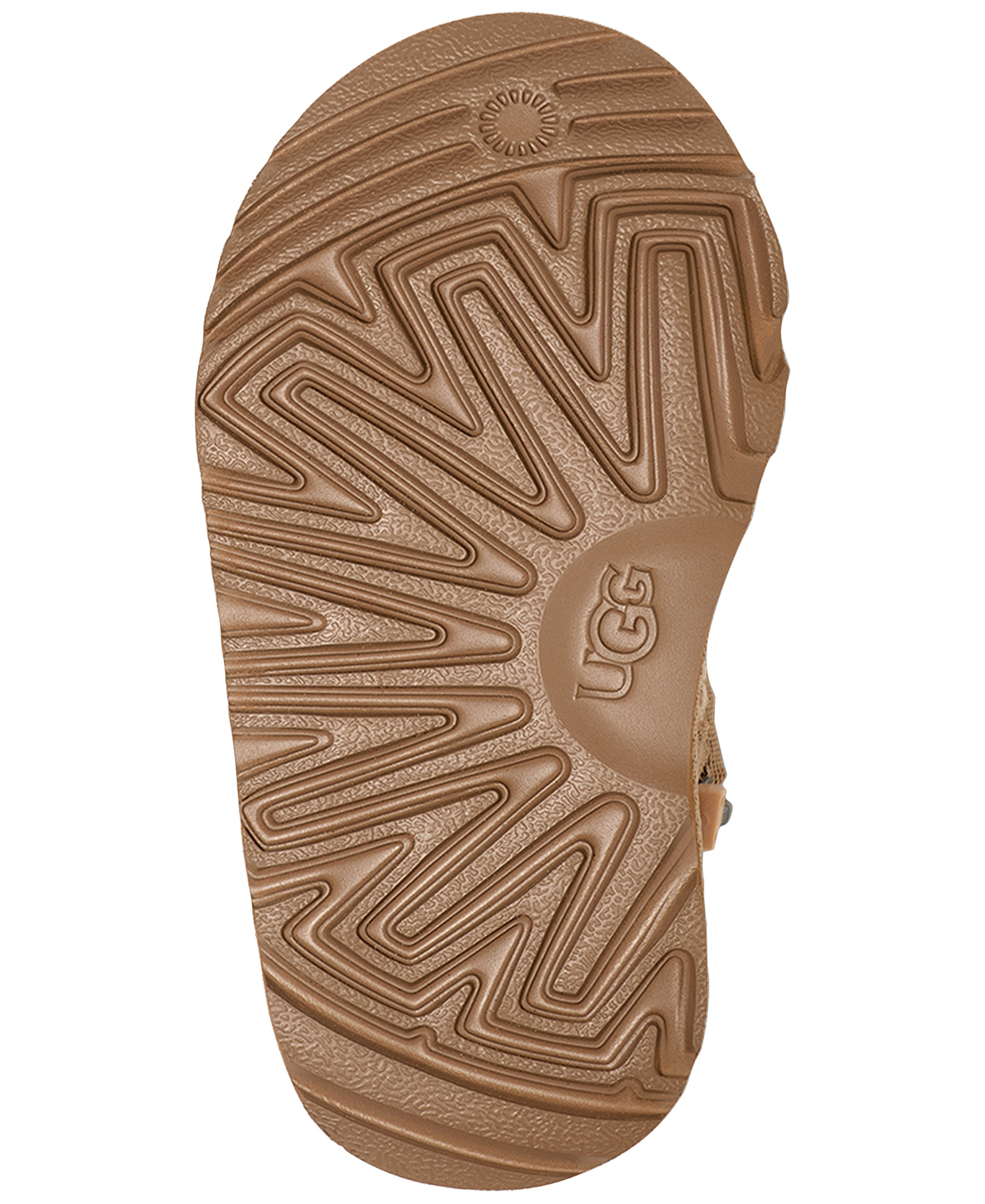 UGG® Toddler Classic Ultra Mini Round Toe Booties - Sand