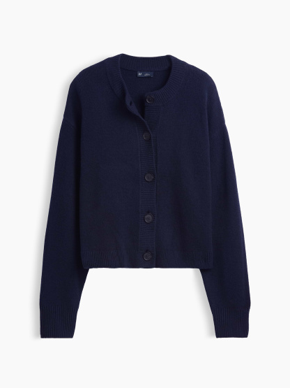 CashSoft Oversized Chunky Cardigan - New classic navy blue
