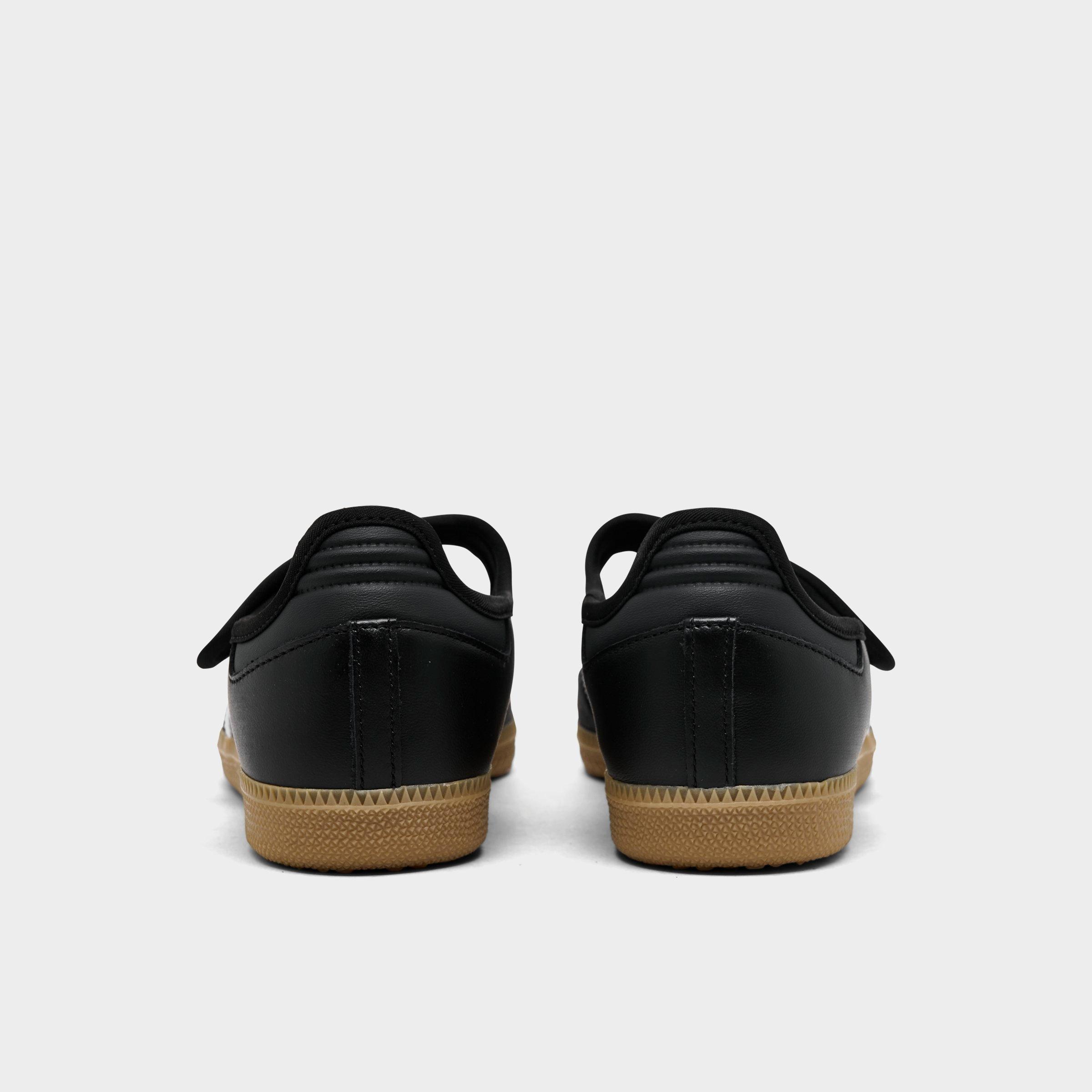 Women's adidas Originals Samba Jane Casual Shoes - Part 1 - Cloud White/Carbon/Core Black - Back view