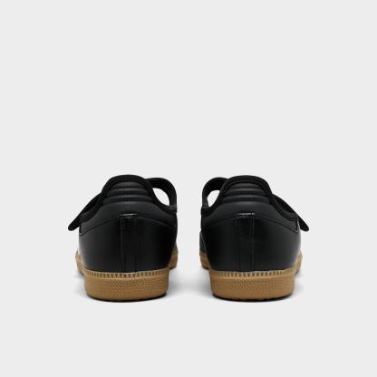 Women's adidas Originals Samba Jane Casual Shoes - Part 1 - Cloud White/Carbon/Core Black - Back view