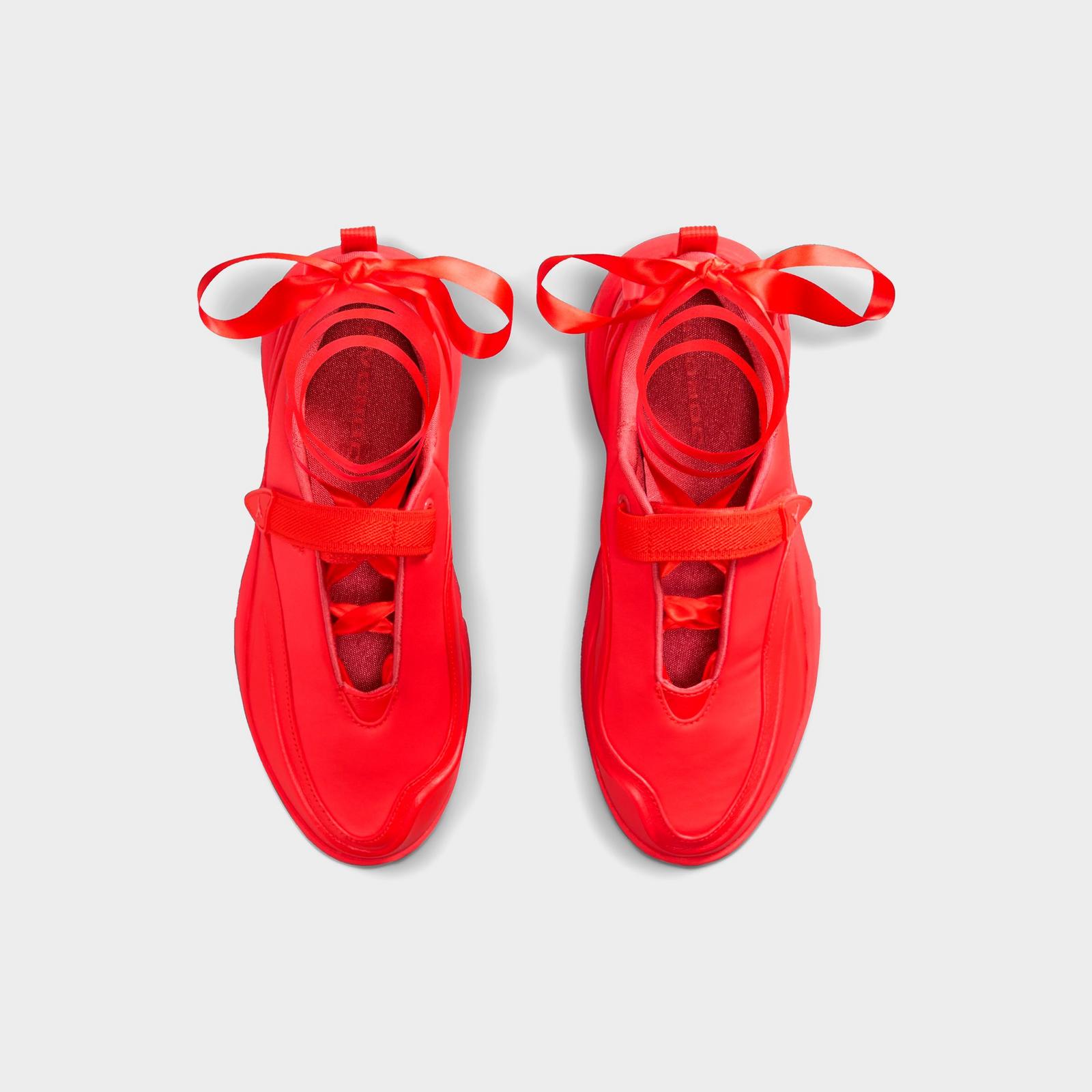 Women's Jordan Pointe Casual Shoes - Chile Red/Deep Maroon/Pueblo Red - Left shoe facing left. Outside of the shoe. - view 5