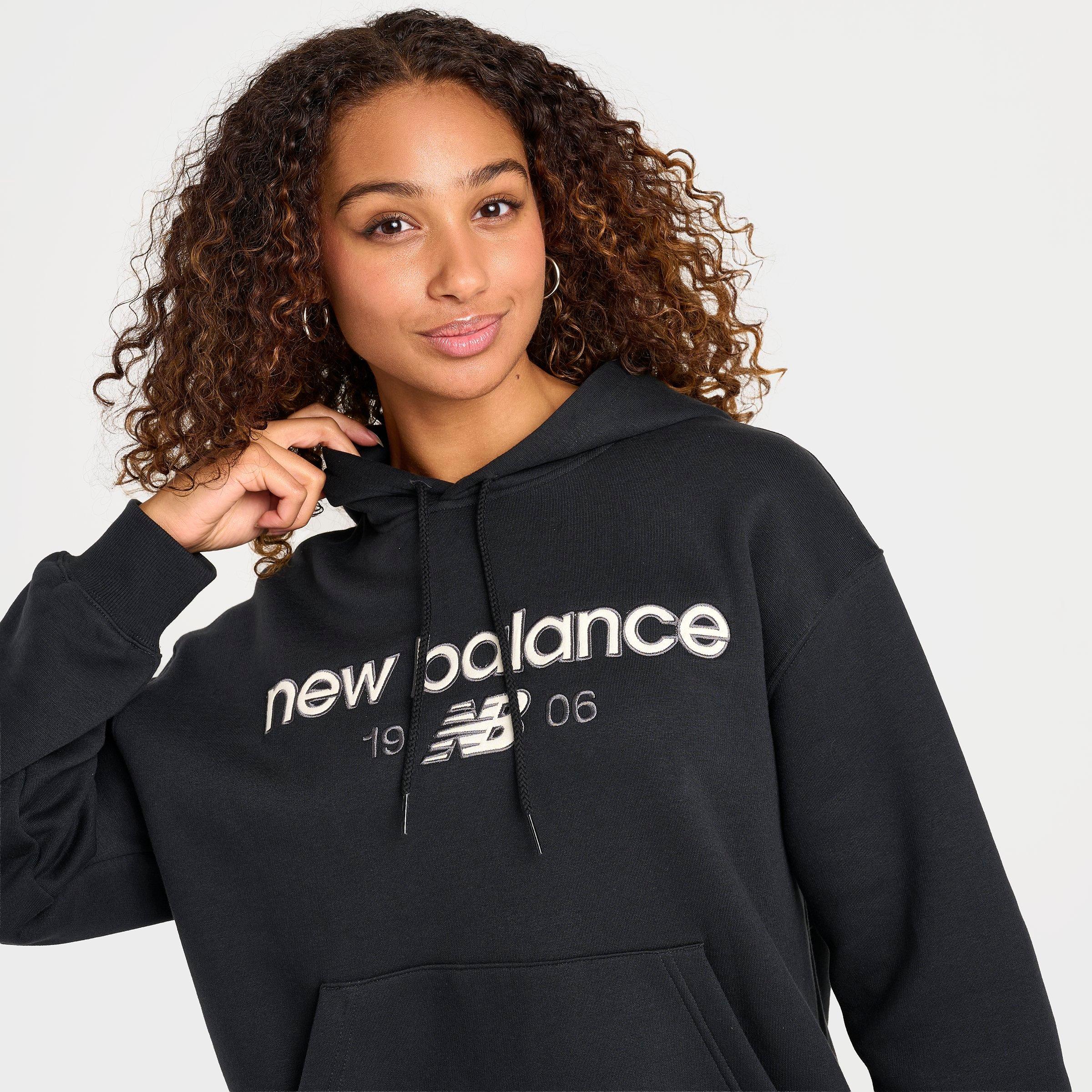 Women's New Balance 1906 Pullover Hoodie - Black - view 5