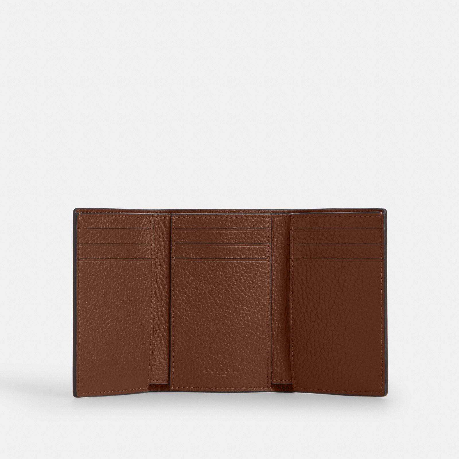 Trifold Wallet - Saddle - view 2