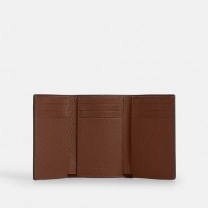 Trifold Wallet - Saddle - view 2