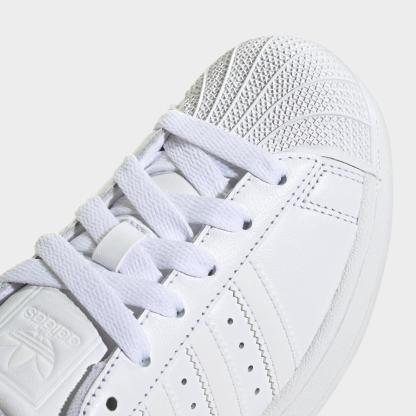 Big Kids' adidas Originals Superstar II Casual Shoes - White/White/White - view 3