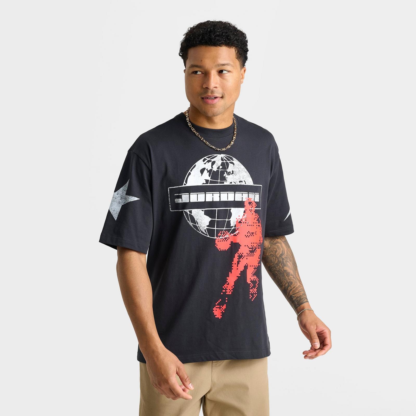 Men's Jordan Star Graphic T-Shirt - Off Noir - view 3