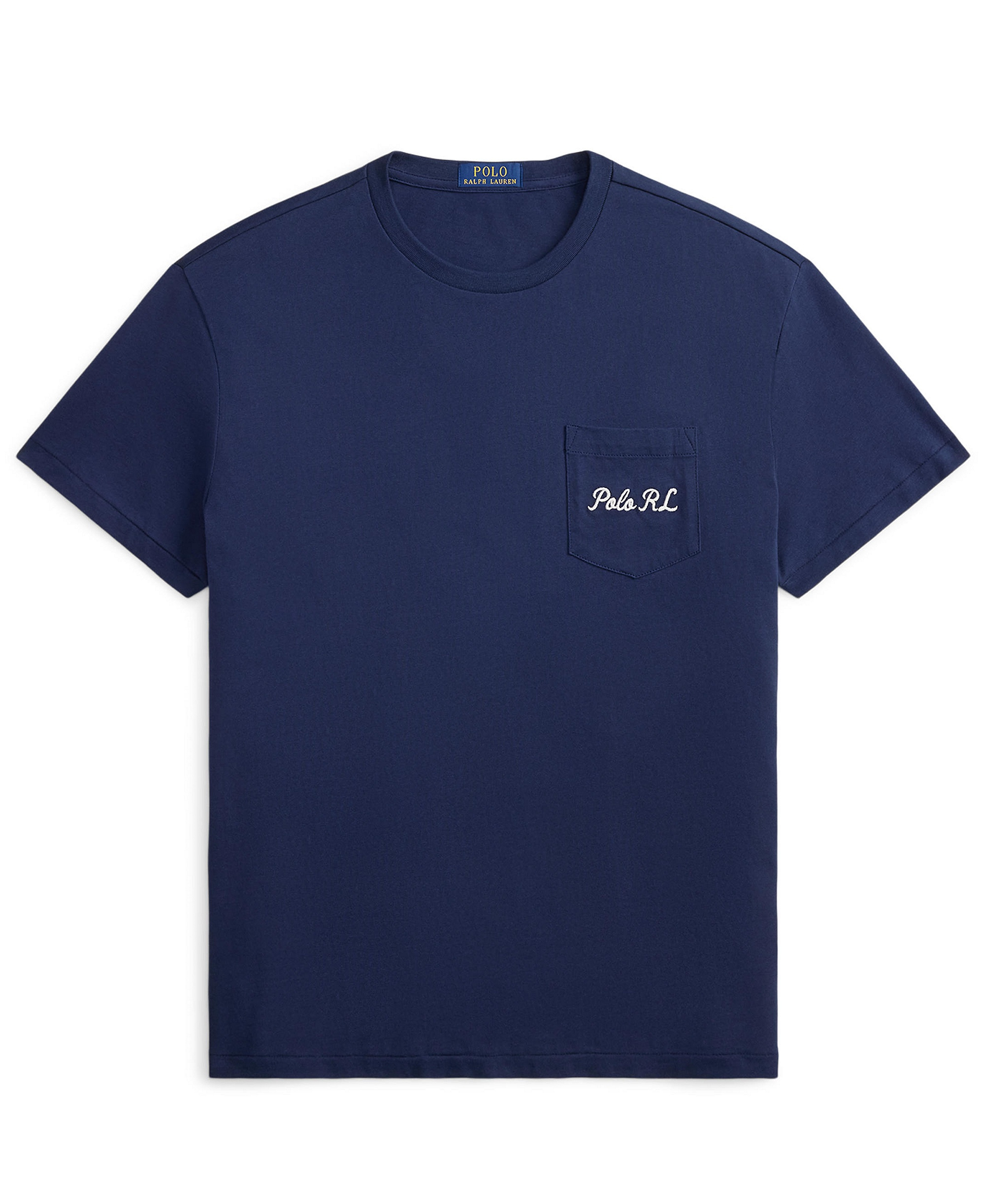 Polo Ralph Lauren Men's Classic-Fit Bear Print Jersey T-Shirt - Newport Navy/Society Bear