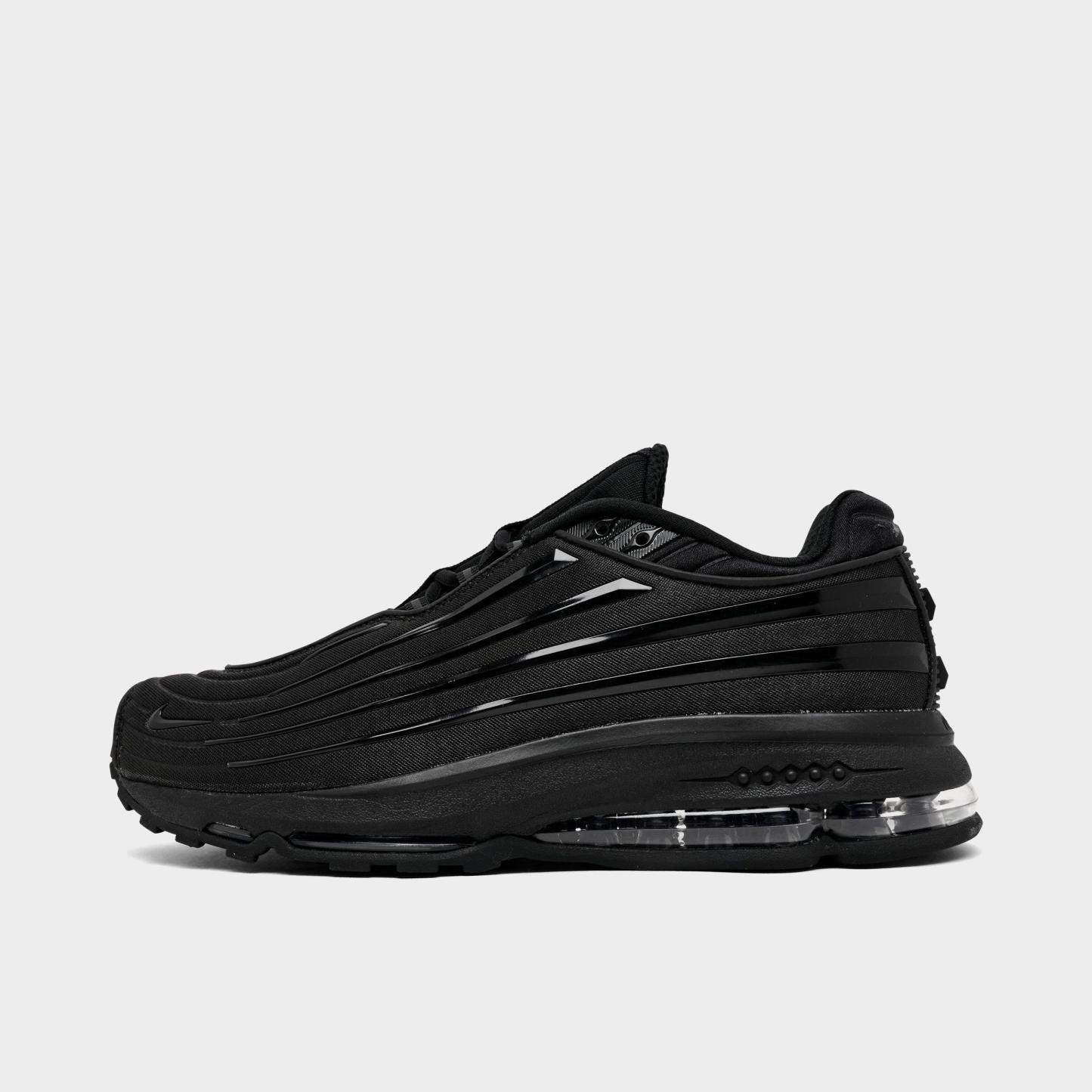 Men's Nithtke Air Max Ecstasy Plus Casual Shoes - Black/Black/Black - Left shoe facing left. Outside of the shoe.