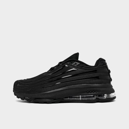 Men's Nithtke Air Max Ecstasy Plus Casual Shoes - Black/Black/Black - Left shoe facing left. Outside of the shoe.