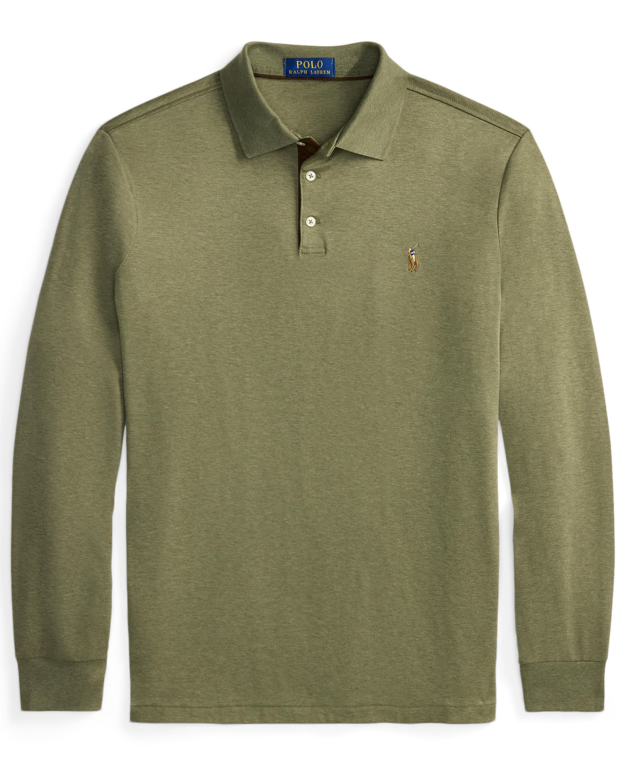 Polo Ralph Lauren Men's Classic-Fit Polo Shirt - Light Green Heather