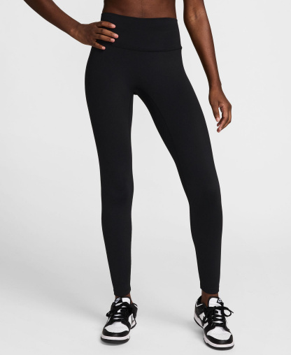 Nike Women's Seamless Front High-Waisted Leggings - Black