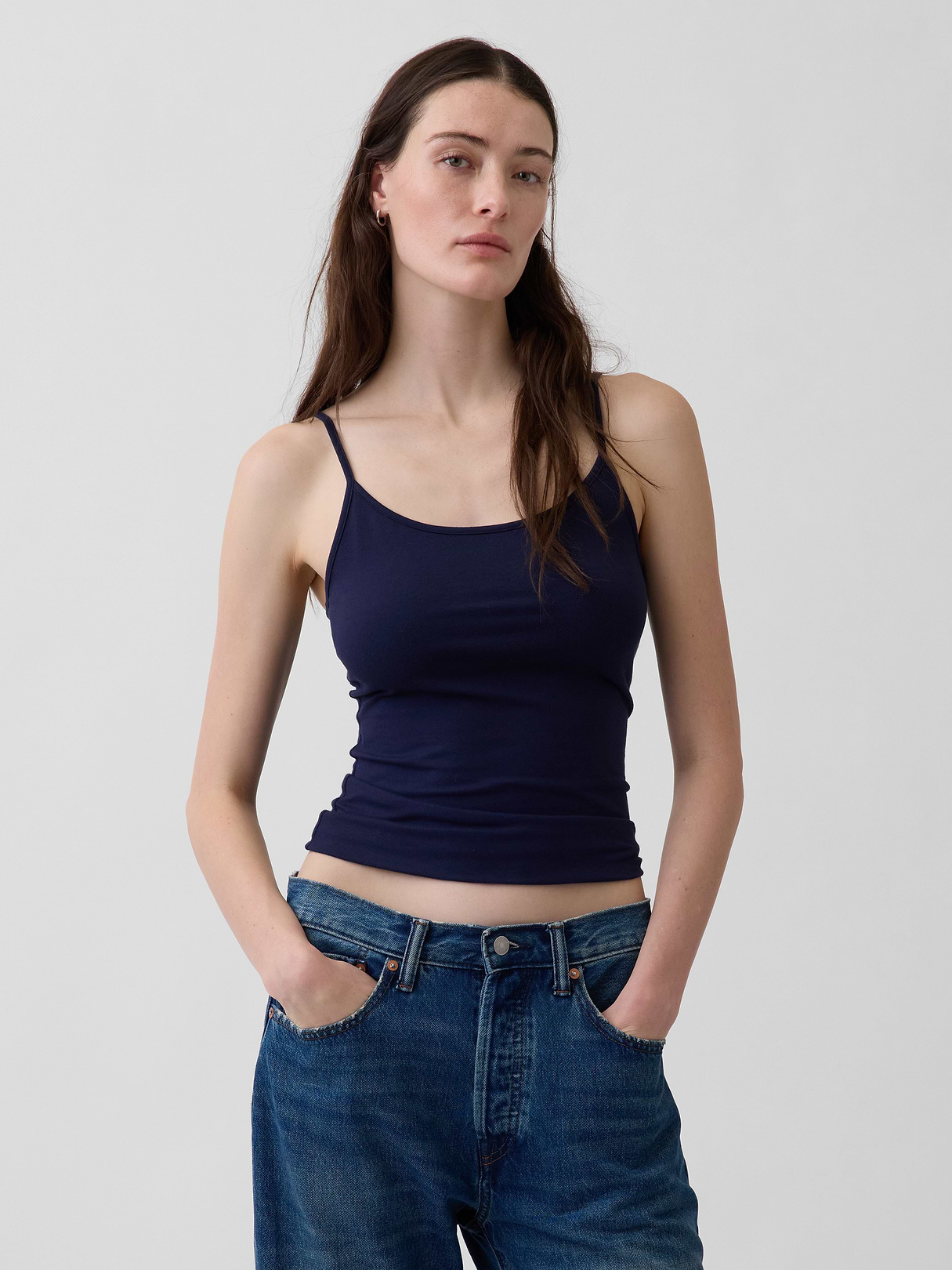 CloseKnit Basic Cami - Navy blue