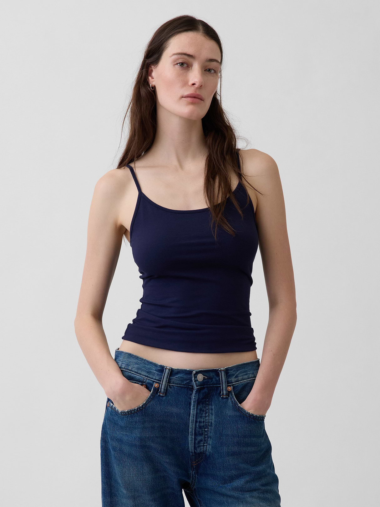 CloseKnit Basic Cami - Navy blue