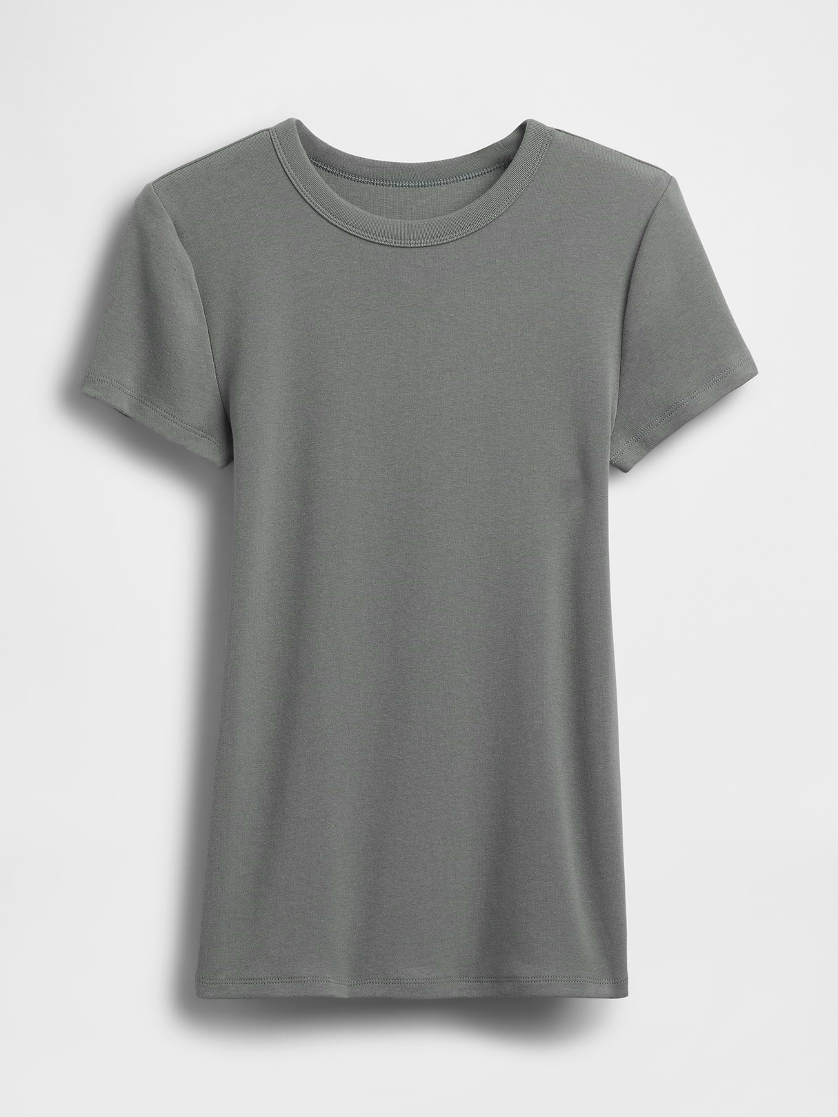 Modern Crew T-Shirt - Vintage palm green