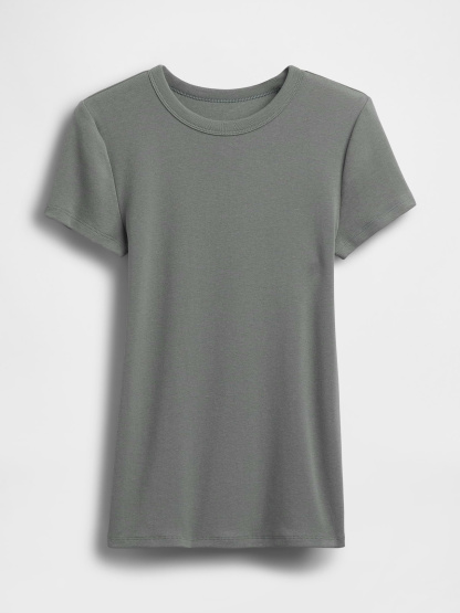 Modern Crew T-Shirt - Vintage palm green