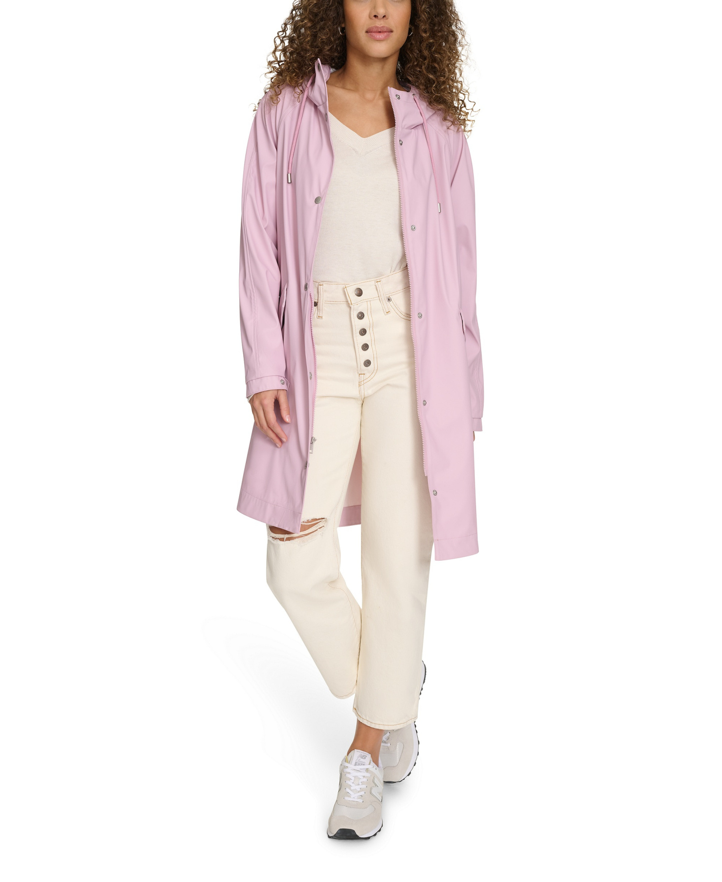 Levi's Women's Raglan Sleeve Rain Collar Jacket - Blush