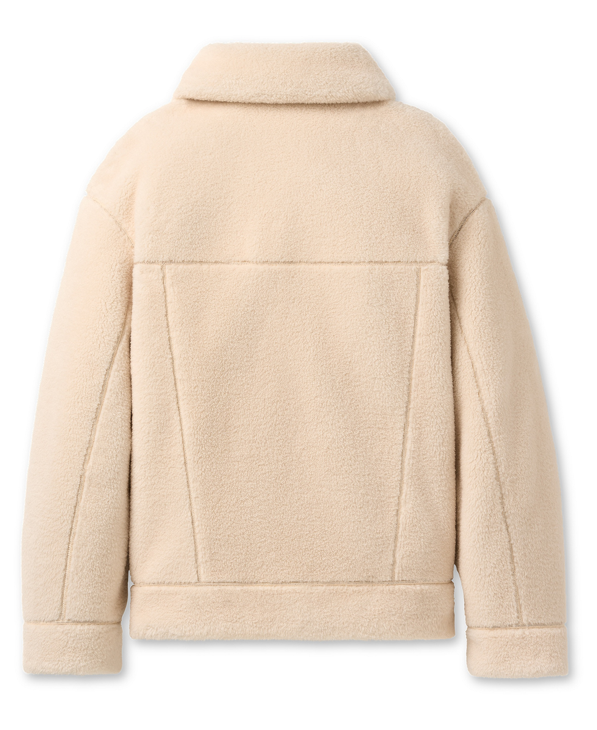 UGG Women's Frankie Collared Neck Reversible Trucker Jacket - Dark Chestnut / Cream