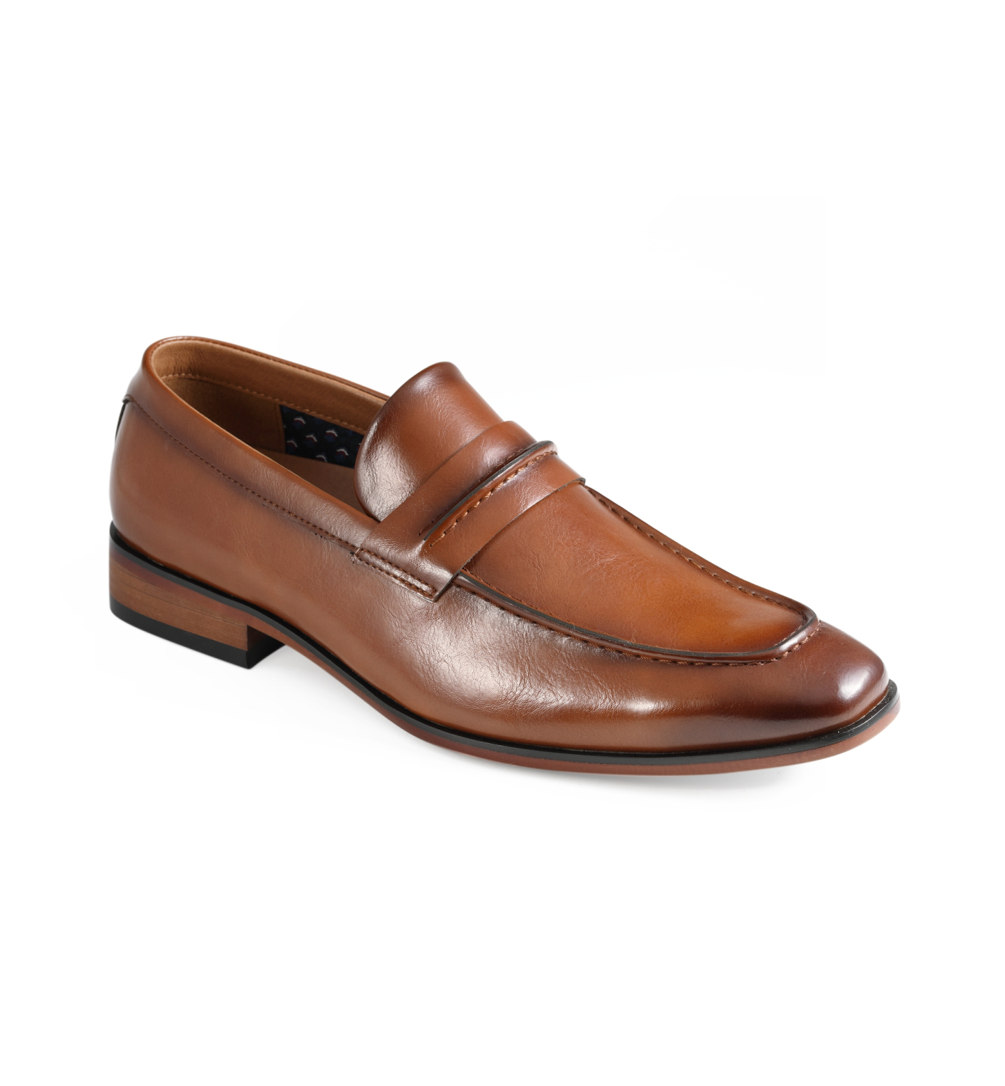 Tommy Hilfiger Men's Steran Slip On Dress Loafers - Medium Brown