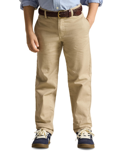 Polo Ralph Lauren Boys' 2-7 Straight-Fit Twill Pant - Classic Khaki
